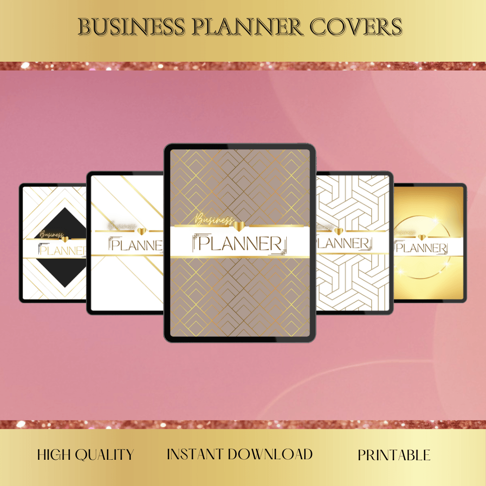 Luxe Business Planner Covers - Creatively Joy, LLC