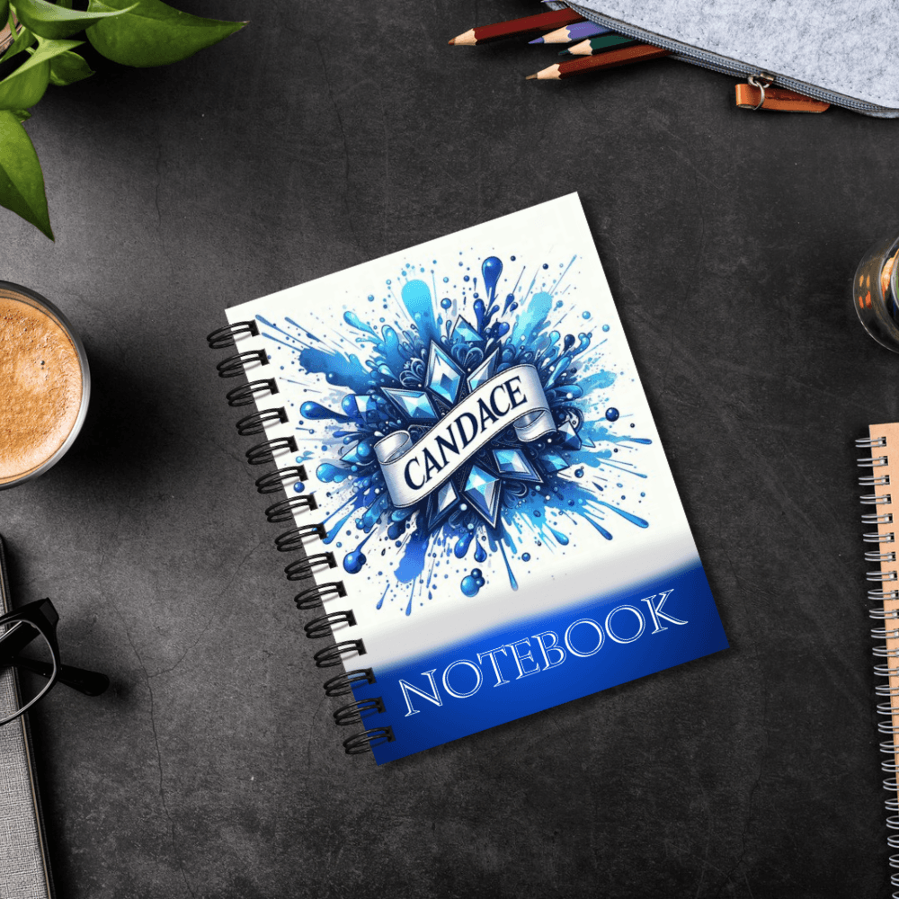 Custom Notebook - Handcrafted - Creatively Joy, LLC