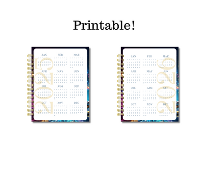 Printable 2025 Luxe Planner Collection 